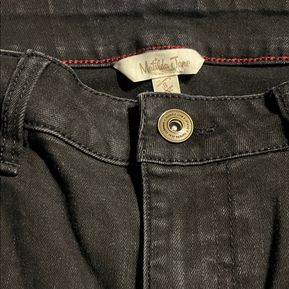 NWT Matilda Jane Black Denim Pants